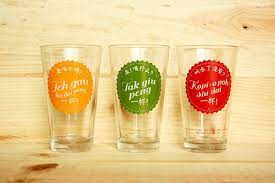 要喝水吗 teh gau kah dai peng 一杯 singapore glasses beer glasses