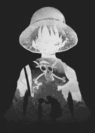 Free anime live / animated wallpapers. Anime Black And White Posters 600x840 Wallpaper Teahub Io