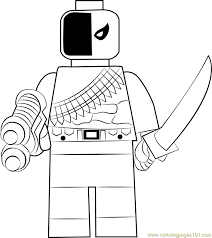 40+ lego coloring pages for boys for printing and coloring. Lego Deathstroke Coloring Page For Kids Free Lego Printable Coloring Pages Online For Kids Coloringpages101 Com Coloring Pages For Kids
