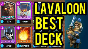 He's a slow, air tank that, when killed, spawns 6 lava pups, that. Clash Royale Best Lavaloon Deck Using Guards Youtube