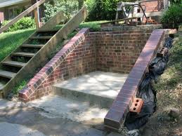 Have an ugly concrete step and porch? Fastening Wooden Newell Post To Brick Fine Homebuilding