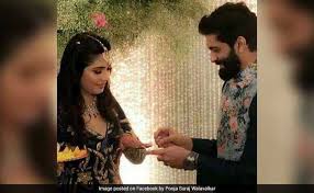 He is the nephew of bal thackeray. Raj Thackeray S Son Amit Engaged To Fashion Designer Mitali Borude