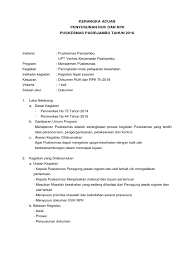Mensos agus gumiwang kartasasmita mengklaim penurunan tingkat kemiskinan indonesia tak terlepas dari program presiden joko widodo yang tepat sasaran. Kerangka Acuan Ruk Pdf