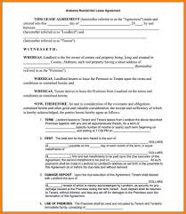 Residential Lease Agreements Barber Resume Rental Agreement Templates Lease Agreement Free Printable Lease Agreement