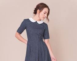 Floral Dress With Peter Pan Collar Dresses Floral Dress Liberty Print Dress