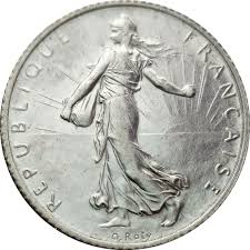Sunday 13 september 2020, 04:00 pm, gmt. 1 Franc France Numista