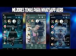 Los 20 Mejores Temas Para Whatsapp Aero Descargalos Todos Youtube Tutorial Theme App