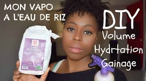 Mais comme déjà évoqué, il manque de preuves scientifiques pour vraiment dire que l'eau de riz est un remède miracle pour les cheveux. Haircare I Mon Vapo A L Eau De Riz Youtube