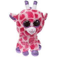 Ty Beanie Boos Twigs Pink Giraffe Glitter Eyes Small 6 Plush Walmart Com