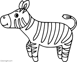 56 Free Printable Zebra Coloring Pages In Vector Format Easy To Print From Any Device And Automatically Fit In 2020 Zebra Coloring Pages Zebra Cartoon Coloring Pages