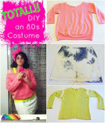 Totally Diy An 80s Costume 80s Costume Diy 80s Party Outfits 80s Theme Party Outfits
