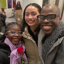 When I walked into the Ailey City Group Theater to see the performance this  weekend I hear a child say, “oh my God, look that's Zoe's cousin!” 🥹🤎  She's making such an