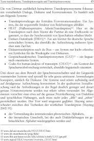 2 5 Texte Transkribieren Transkriptionsregeln Und Transkriptionssysteme Pdf Kostenfreier Download