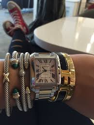 Cartier Love Bracelet Added To The Stacking Cartier Love Bracelet Jewelry Bracelets