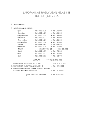 Petisi contoh surat himbauan contoh kartu keluarga contoh kop surat rt contoh iklan himbauan contoh kartu iuran les contoh perdes contoh aplikasi free kartu iuran anggota contoh kewajiban contoh paguyuban contoh kartu iuran wajib daftar iuran warga contoh kartu. Doc Laporan Kas Paguyuban Kelas Ll B Ilyas Kurnia Academia Edu