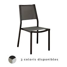 34 sociétés | 70 produits. Chaise De Jardin Florence En Aluminium Et Finition Brush Alize Raviday Jardin