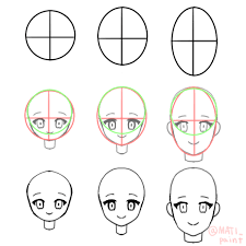 イラスト初心者も簡単に上手くなる 丸のアタリで顔を描こう イラスト超初心者のための講座 イラスト 初心者 キャラクターデザイン スケッチのテクニック