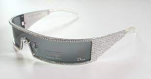 Christian Dior Punk S 2364 Swarovski Crystal Sunglasses 9f8vu 110 Brand New Ebay