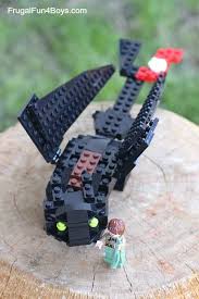 How To Build A Lego Toothless Inspired By How To Train Your Dragon Frugal Fun For Boys And Girls How Train Your Dragon Lego For Kids Lego Dragon