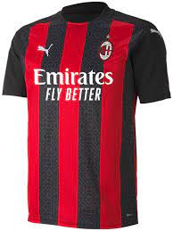 Neueste alte günstig ac milan fussball trikot 2020 2021 2022 mit beflockung shop deutschland outlet bestellen. Ac Milan Trikot Home 20 21