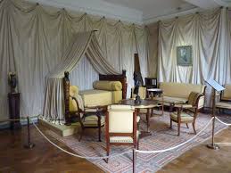 Canvas — n1 coarse material awning cloth, duck, fly, sailcloth, shade, tarp, tarpaulin, tenting; Malmaison Napoleon S Bedchamber 2 Tent Room Malmaison Georgian Interiors