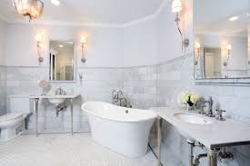 Make neutrals the starring role of your bathroom with a blend of beige hues. Spa Like Bathroom Remodeling Design Featuring Marble Normandy Remodeling