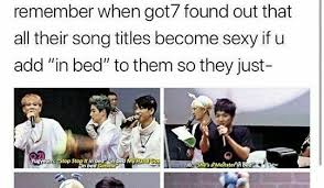 Oh My God These Boys That S Why I Love Them Just Look At Them And Watch Their Personalities Got7 Funny Got7 Meme Funny Kpop Memes