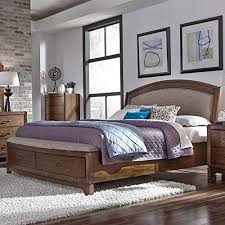 Soflex moriah dark espresso bicast leather king bedroom set from espresso king bedroom set , image source: Storage King Sized Beds