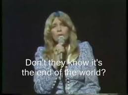 Image result for end of the world Skeeter Davis