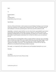 I have some family obligations that i have to attend to which are urgent and cannot be left to anyone else. Explanation Letter For Not Attending The Conference Word Excel Templates