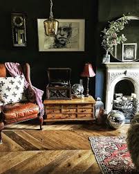 Front Room Dark Winter In 2020 Quirky Home Decor Dark Living Rooms Eclectic Living Room