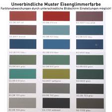 Di buona resistenza verso gli agenti fisici e chimici, a forte potere coprente. Eisenglimmerlack Mipa Vc555 20 Eisenglimmerfarbe Matt Ral Farben 123lack Online Shop