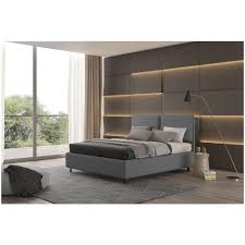 Letti con contenitore disponibile migliori offerte a prezzi scontati. Talamo Italia Letto Contenitore Matrimoniale Bach Grigio Tessuto Made In Italy 179 X 115 X 209 Eprice