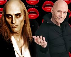 Rocky Horror Picture Show characters from Time Warp and Sweet Transvestite  scenes