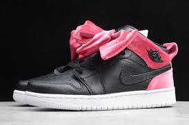 Air Jordan 1 Mid Black Noble Red White 2020 Wmns Air Jordan 1 Mid Bow Black Noble Red Ck5678 006 In 2020 Air Jordans Jordan 1 Mid Nike Air Max Jordan