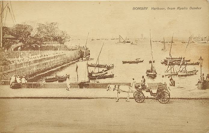Five Views of British Era Bombay - 5 Postcards 1900 - Past-India