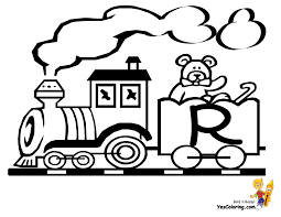 They run on fixed rails and transport passengers or goods. Toy Train Christmas Alphabet Free Christmas Alphabet Coloring