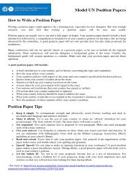 That is why some extensive research on positional paper should be conducted to specify all the details and peculiarities that will save you from making mistakes. How To Write A Position Paper United Nations Security Council International Humanitarian Law