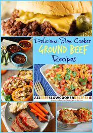 21 Most Addicting Ground Beef Slow Cooker Recipes Slow Cooker Recipes Beef Slow Cooker Ground Beef Slow Cooker Recipes