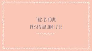 Google slides is part of google workspace: Pastel Scribbles Free Powerpoint Template Google Slides Theme