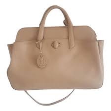 4 out of 5 stars. Leather Handbag Gianfranco Lotti Beige In Leather 12174552
