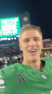 Once Mean Green, Always Mean Green 🦅 Happy Senior Day, Rod Burns! #GMG