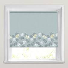 Add pizzazz with prints and patterns. Pretty Floral Patterned Roller Blinds In Grey Yellow White Blue