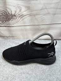 Kuru Stride Slip On Knit Comfort Walking Shoes Black Women's Size 5 |  eBay