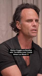 Off camera, #WaltonGoggins thinks “the world” of his #TheWhiteLotus  on-screen love interest #AimeeLouWood. 🫶 #WhiteLotus