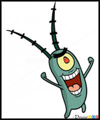 How to draw spongebob squarepants? How To Draw Plankton From Spongebob Squarepants Lessons Drawing Plankton For Kids To Learn Step By Step How To Draw Plankton From Spongebob Tutorials And Lessons