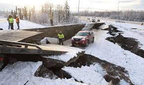 Early reports show a 7.0 rating on the richter scale. Alaska Earthquake Alaska Hit By 18 Earthquakes After Huge 7 0 Quake Hits Anchorage World News Express Co Uk