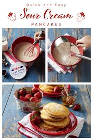 Sour Cream Pancakes In 2020 Breakfast Brunch Recipes Recipes Food
