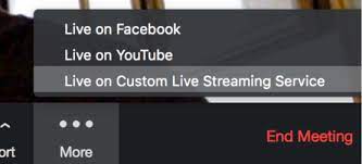 You can also stream yourself only, and it's convenient to use zoom because you can screenshare if you need to, or use one of zoom's virtual backgrounds. Stream A Zoom Meeting To Vimeo Live Vimeo Help Center