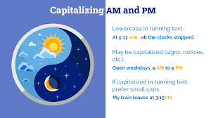Are Am And Pm Capitalized? | Editor's Manual